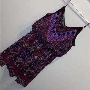 Express size small cute dress lined on top
